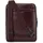 Piquadro Umhängetasche Blue Square Revamp Crossbody Bag M Mogano