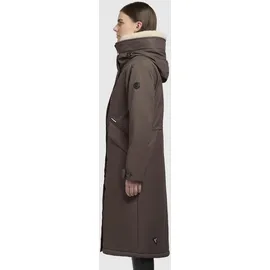 khujo Wintermantel Agneta-YM taupe SxNormalgrößen