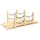 vidaXL Gartenbrücke mit Kettengeländer 150 x 67 x 56 cm Beige