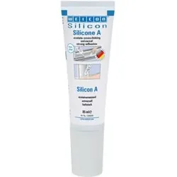 WEICON Silicon A, acetatvernetzender und fungizid eingestellter Dichtstoff, 85 ml, transparent