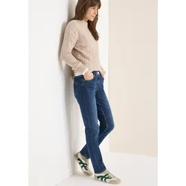 Cecil Slim-fit-Jeans Style Vicky mit Stretch blau 36