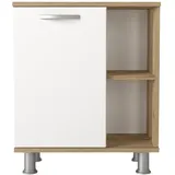 moebel17 Waschbeckenunterschrank Golda Weiß-Safir