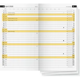 Rido idé Kalender-Einlage für Miniplaner d 15 | 87×153 mm