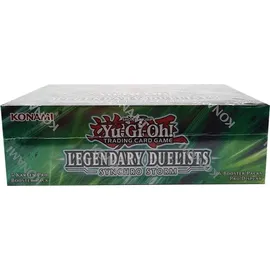 Konami Legendary Duelists 8 Synchro Storm Booster Display