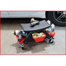 KS Tools Fahrbarer Hocker, L650xH350mm