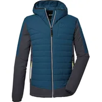 KILLTEC Herren Steppjacke mit Kapuze KOW 44 MN QLTD JCKT, dunkelpetrol, XL,