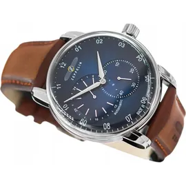 Zeppelin New Captains Line Automatik Herrenuhr 43mm 5ATM - Silber