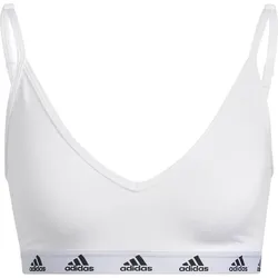 ADIDAS Damen BH adidas Purebare Light-Support Cup, WHITE/BLACK, L