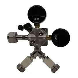 ich-zapfe Druckminderer 2-leitig CO2 für Bier Zapfanlage 3bar