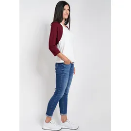 Seidel Moden Shirtjacke rot 36