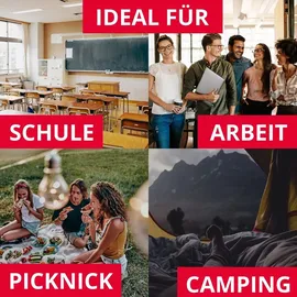 Westmark Frischhaltedose rot eckig 1350 ml