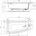 Ideal Standard Connect Playa Raumsparbadewanne 90 x 160 cm (T963501)