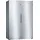 Bosch KAN95VLEP Side-by-Side Set (588 l, 1860 mm hoch, Silber)