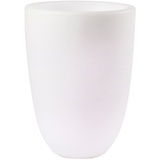 8 seasons DESIGN Shining Curvy Pot M weiß 39 x 51 cm