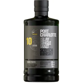 Port Charlotte 10 Years Old Port Charlotte Heavily Peated Islay Single Malt Scotch 50% vol 0,7 l Geschenkbox