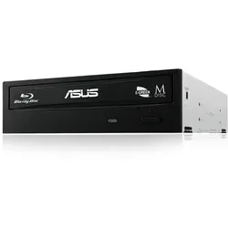 ASUS BW-16D1HT Silent interner Blu-Ray Brenner (16x BD-R (SL), 12x BD-R (DL), 16x DVD±R), Bulk, BDXL, Sata, Schwarz