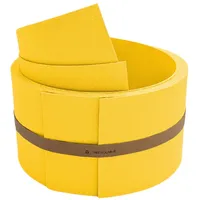 zaun|zu® Sichtschutzstreifen 255 x 9,5 cm Gelb Kunststoff 2 St.