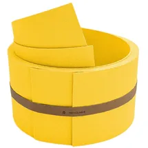 zaun|zu® Sichtschutzstreifen 255 x 9,5 cm Gelb Kunststoff 2 St.
