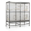 Cages ® Vogelvoliere Paradiso 150 Dunkelgrau