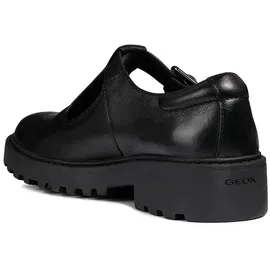 GEOX Mädchen J Casey Girl E Ballerinas, Schwarz, 34 EU