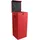VCM Wäschekorb Dreso L ca. 30x70x30 cm Rot