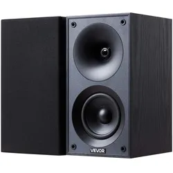 VEVOR Passive Regallautsprecher Paar 300W Stereo-Audio-Lautsprecher 70Hz–20kHz