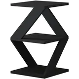 moebel17 Beistelltisch Tulpe grau Spanplatte B/H/T: ca. 29,6x54,2x29,6 cm - grau