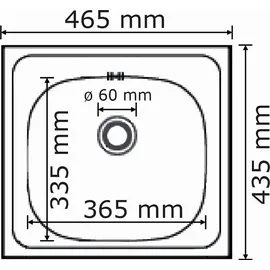 PYRAMIS E33 edelstahl glatt