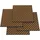 [neu.holz] Akustik-Wandpaneel Vang braun 8 St. 60 x 60 cm