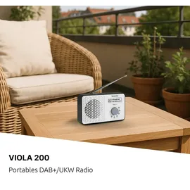 TechniSat Viola 200 weiß/schwarz