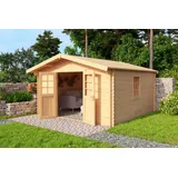 Konifera Nienstedten 2 3,96 x 3,96 m Weiß