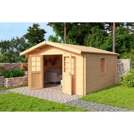 Konifera Nienstedten 2 3,96 x 3,96 m Weiß