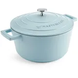 Master Class MasterClass Gussaluminium-Auflaufform, himmelblau, 24 cm, 4 Liter, Geschenkbox