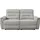 Jockenhöfer Couch Polyester 3-Sitzer Grau