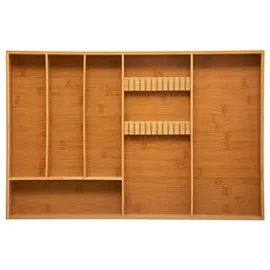 Five Simply Smart Besteckkasten Bambus mit 3 Fächern