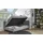 deinbett Polsterliege mit Bettkasten ¦ grau ¦ Maße (cm): B: 130 H: 84
