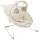MOMI GLOSSY Babywippe für Babys bis 9 kg, 3-Punkt-Sicherheitsgurt, Metallgestell mit Antirutsch-Füßchen, Gewicht 1,7 kg, Abmessungen 58 x 49 x 53 cm, sensorisches Modul für Kinderförderung