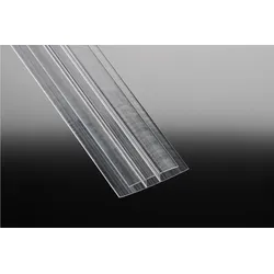 T&J Polycarbonat H-Profil 3000 mmnfür 10 mm, glasklar