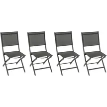 Hesperide Essentia Gartenstuhl 4 St.  in grau klappbar