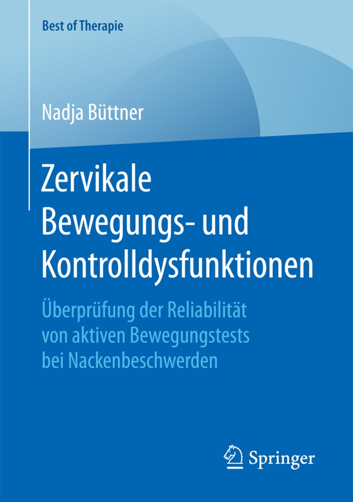 Zervikale Bewegungs- Und Kontrolldysfunktionen - Nadja Büttner  Kartoniert (TB)