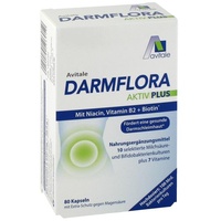 Avitale DARMFLORA Aktiv Plus 100 Mrd.Bakterien+7 Vitamine 80 St