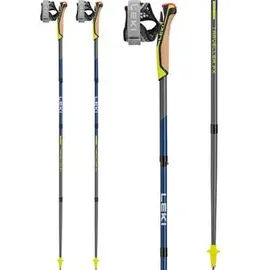 Leki Traveller FX.One Carbon Nordic Walking Stöcke Silvergray-midnightblue, 110CM