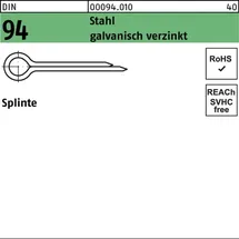 F. REYHER Nchfg. GmbH & Co. KG Splinte DIN 94/ISO 1234 4 x 20 500 Stück