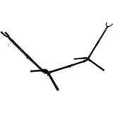 SPRINGOS Metall-Hängemattengestell für Garten und Terrasse, bis 120 kg, schwarz
