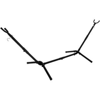 SPRINGOS Metall-Hängemattengestell für Garten und Terrasse, bis 120 kg, schwarz