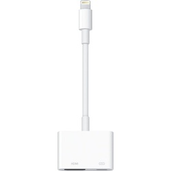 Apple Lightning to Digital AV Adapter Smartphone-Adapter Lightning zu HDMI, Lightning weiß