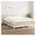 vidaXL Boxspringbett 140 x 200 cm Creme