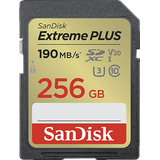 SanDisk Extreme PLUS R190/W130 SDXC 256GB, UHS-I U3, Class 10 (SDSDXWV-256G-GNCIN)