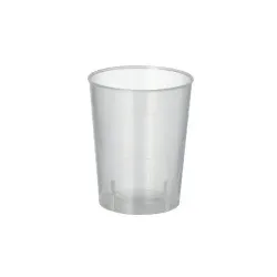 Papstar Mehrweg-Gläser, 4 cl, unzerbrechlich, Stabile Mehrweg-Gläser ideal für sichere Getränke ohne Bruchgefahr, 1 Packung = 50 Stück