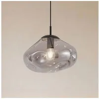 LINDBY Lelia 1-flg. 35 cm grau Glas